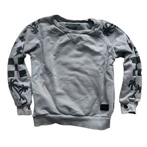 Munster Light Gray Crewneck sweatshirt
